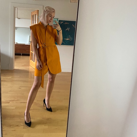 C/MEO Collective Dresses & Skirts - Gold C/MEO Collective Wrap Stay Cool Dress M